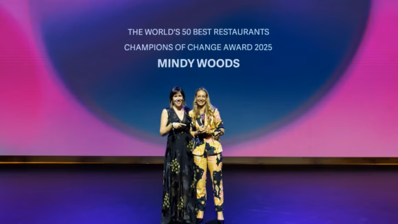 Mindy Woods wins global award for championing native cuisine