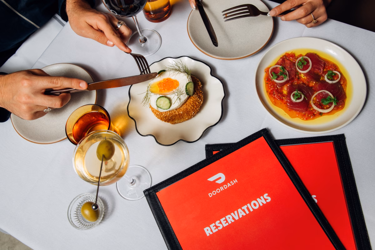 DoorDash launches restaurant reservations in Australia, its first SevenRooms feature