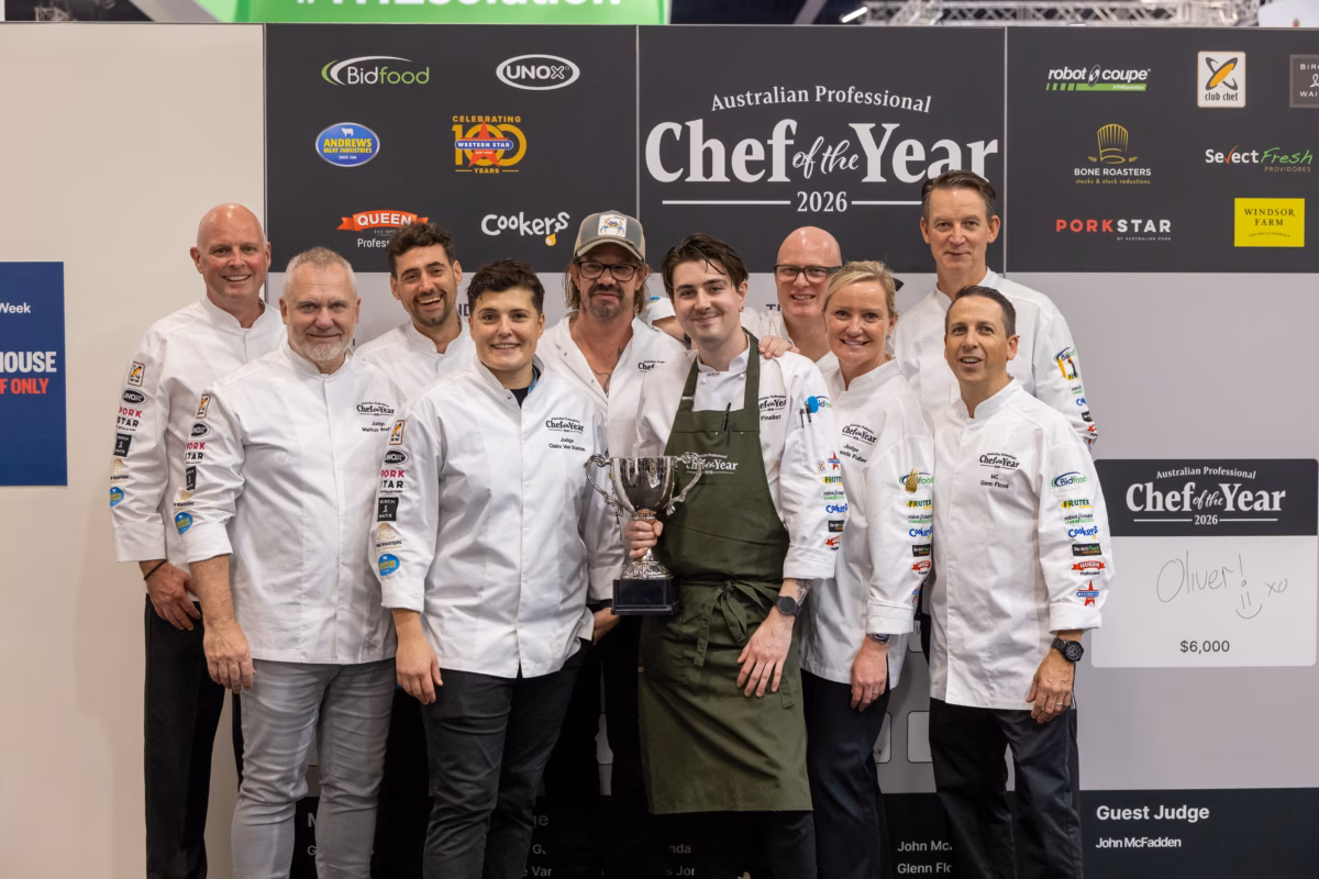 Gimlet’s Oliver Garrioch named Australian Professional Chef of the Year